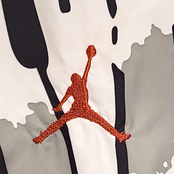 Jordan 8 Ice Blue Vintage Puffer Jacket Men's 3XL - Picture 8 of 11